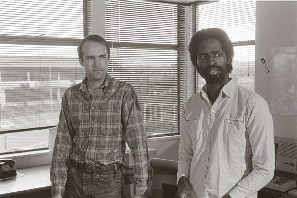 John Henry Thompson with Ken Carson at Lucasfilm.